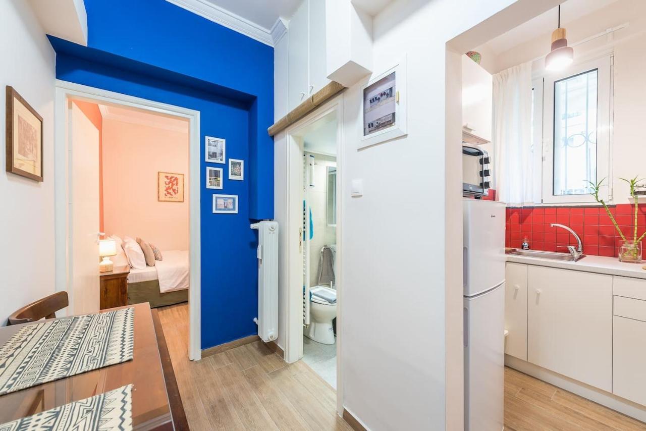 Cozy Studio 5Mins Walk From Acropolis Museum Athens Luaran gambar