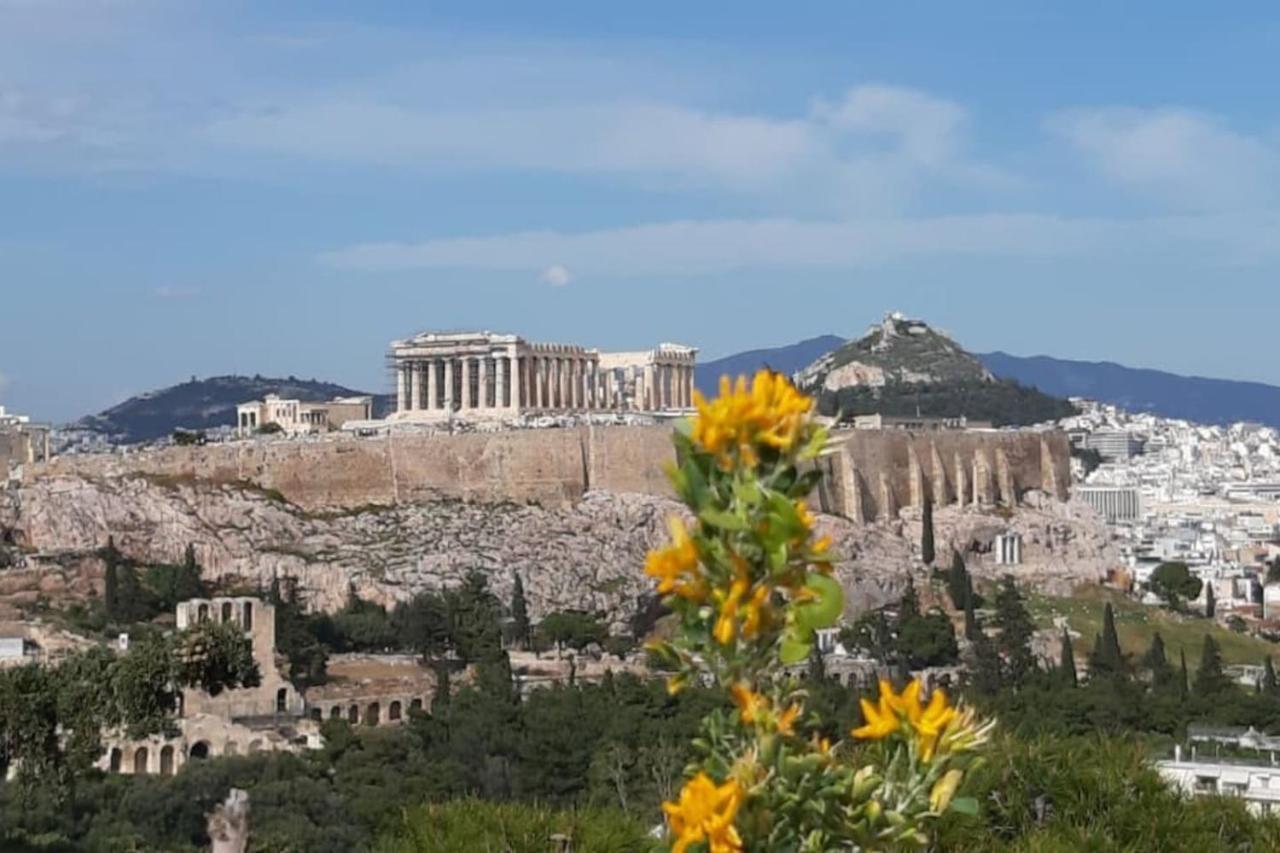 Cozy Studio 5Mins Walk From Acropolis Museum Athens Luaran gambar